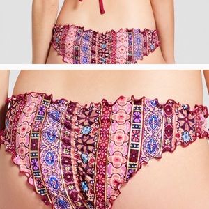 SCRUNCHY BIKINI BOTTOMS SIZE L